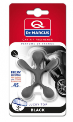 Освежитель Dr.Marcus подвеска "Lucky Top"  Black (16)														