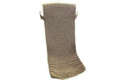 Накидки массажер деревяные шарики 1007 бежевый цвет, широкая