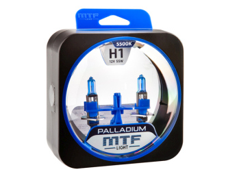 МТF лампа Н1 12V 55w Palladium  5500К																