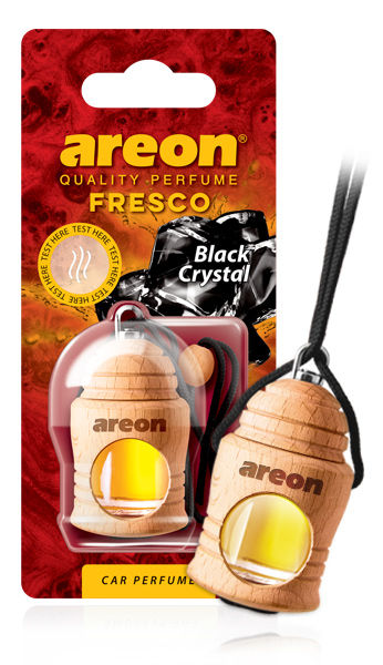 Освежитель  AREON Fresco  (в бочонках) Черн.лед