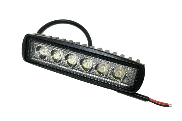 Лампа-фара диодная SU-03-18W, flot 9-32V, 6000К (ближний свет)																		