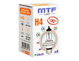 МТF лампа Н4 12V 60/55w Standart +30%															