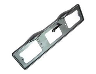 Катафот номера с подсветкой (СЕРЫЙ) с боковой 