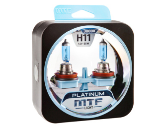 МТF лампа Н11 12V 55w Platinum 3800к																