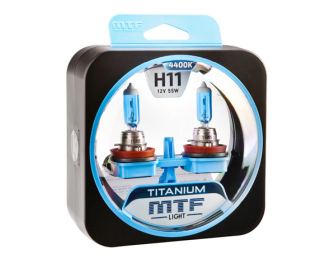 МТF лампа Н11 12V 55w Titanium 4300к													