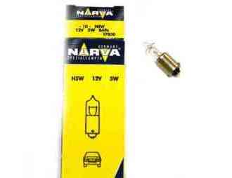 17830  NARVA T5 W 12v(BA9s)