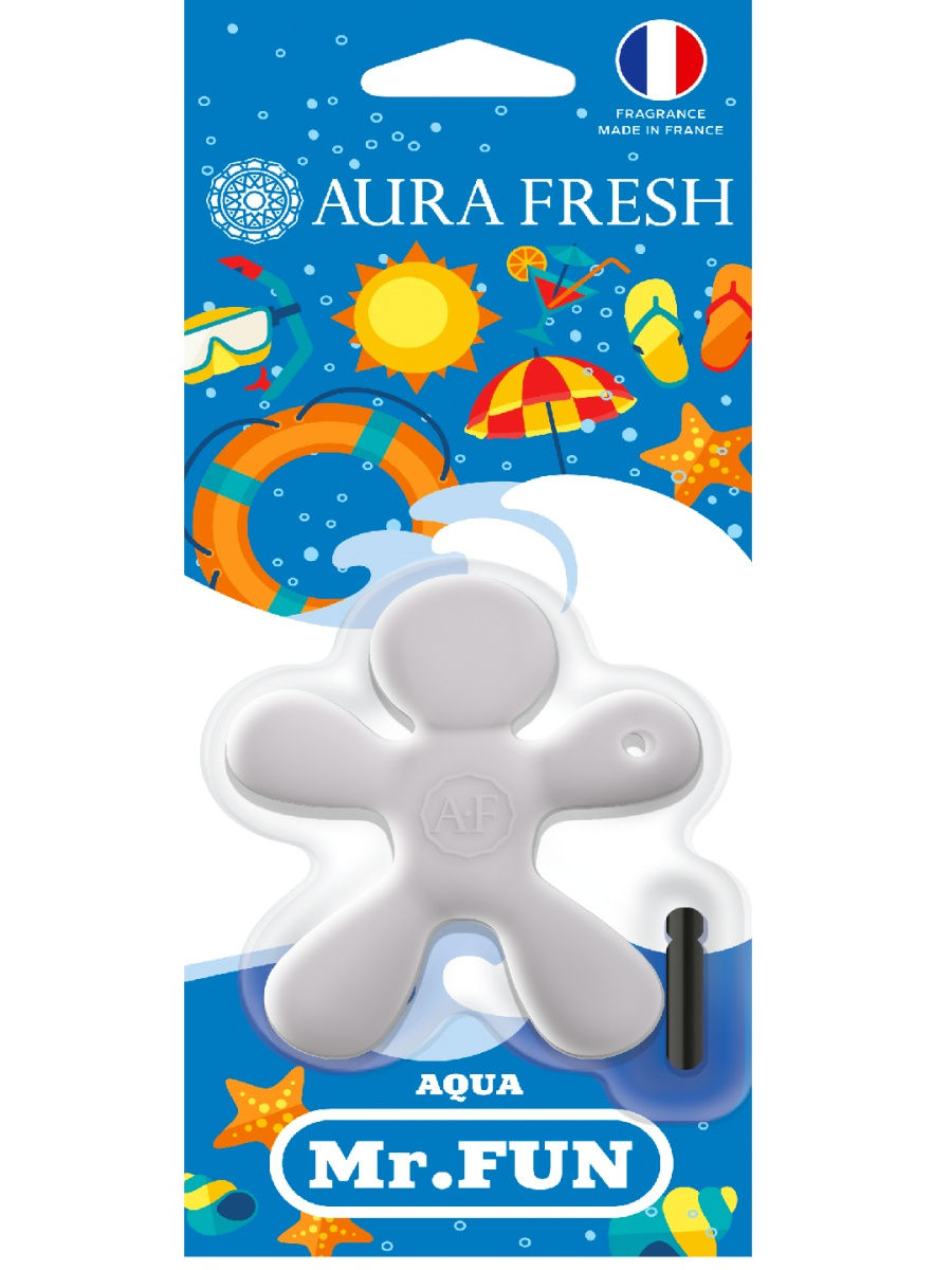 Освежитель  AURA FRESH MR.FUN Aqua					