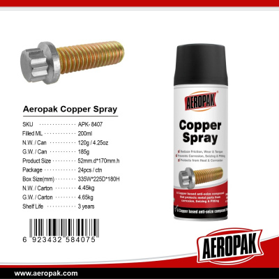 APK 8407 Медная смазка AEROPAK,200мл.