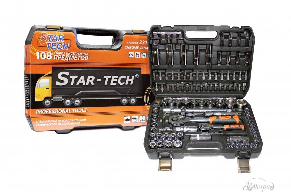 Набор инструмента  STAR TECH  108 предметов
