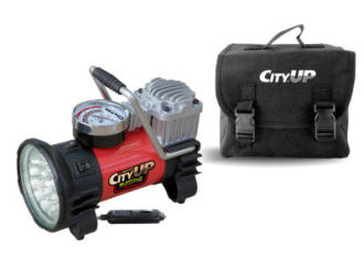 Компрессор Торнадо  АС-593 BUFFALO с фонарем  Сити-АП