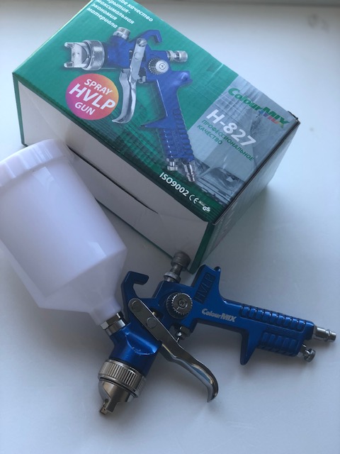 Краскопульт Н-827 сопло Ø1,4 COLOUR MIX 