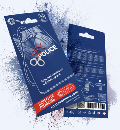 Освежитель  CONTEX лист  SEX  Police