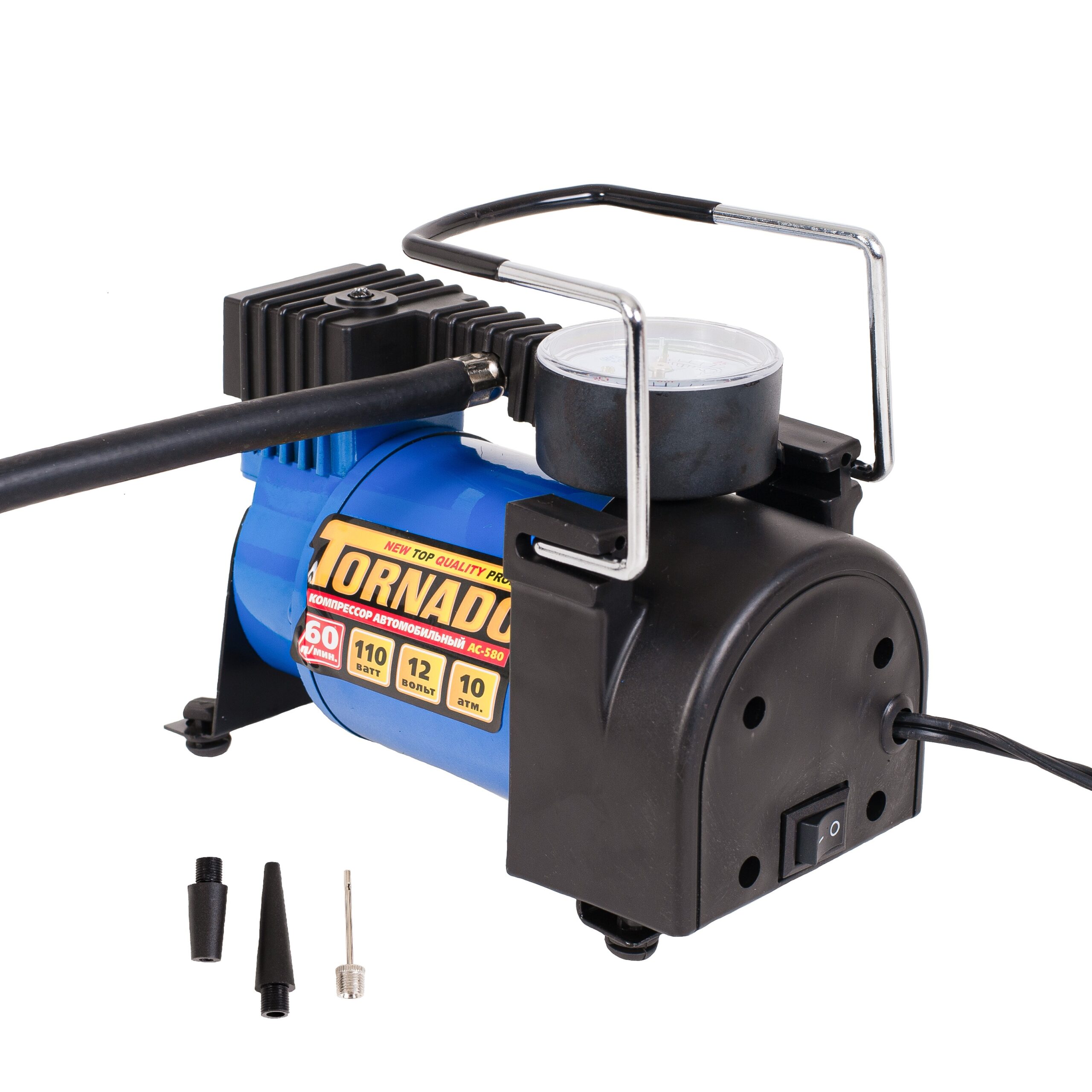 Компрессор Торнадо  580 BLUE дешовый 45 л/мин 