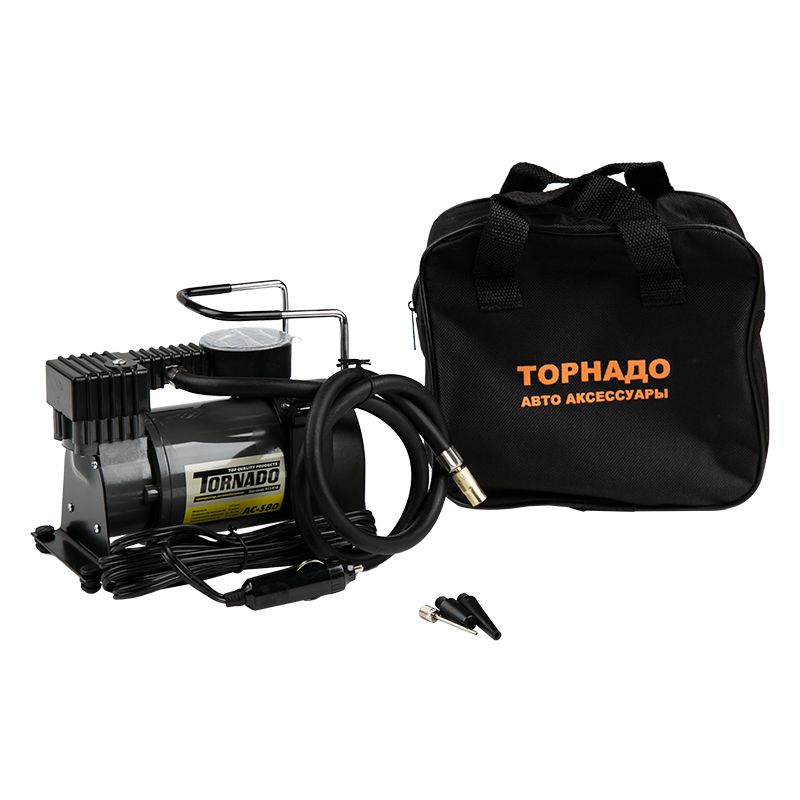 Компрессор Торнадо  580 GREY (белая упак) дешовый 45л/мин