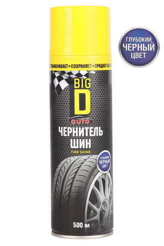 БИГ ДИ  Полироль  чернитель  шин   500мл