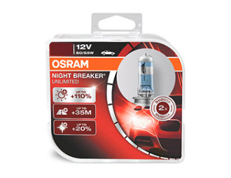 OSRAM H1 NIGHT BREAKER +110% 12V 55W