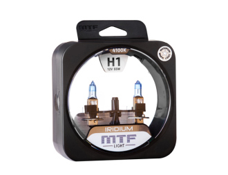 МТF лампа Н1 12V 55w IRIDIUM	 4100К												