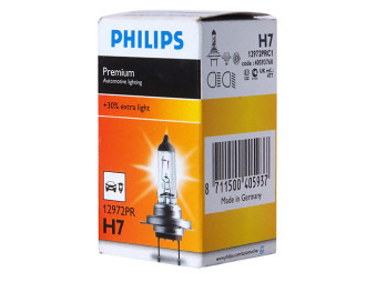 PHILIPS H7 (55) +30% PREMIUM 12V (12972PR)