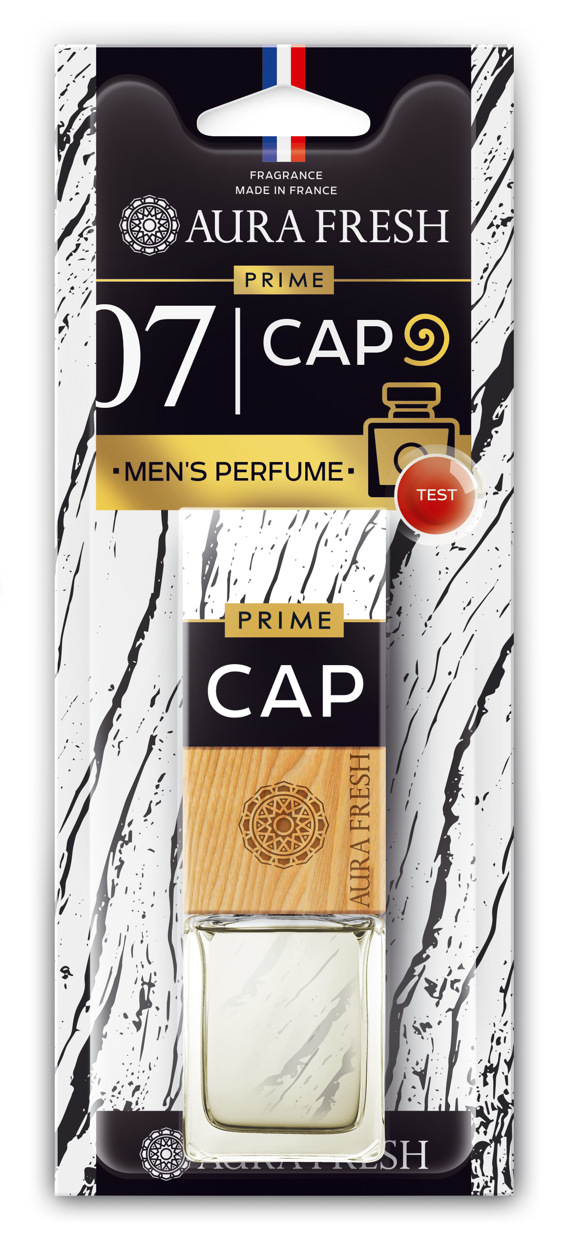 Освежитель  AURA FRESH PRIME CAP №7  AZZARO-WANTED- ESSENTIAL
